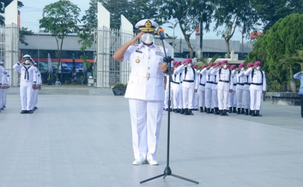 Jelang Hari Armada Ri Ke Danlantamal Pimpin Ziarah Ke Tmp Bukit