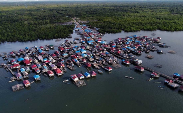 Foto Udara Desa Wisata Tanjung Pinang Foto Okezone Foto