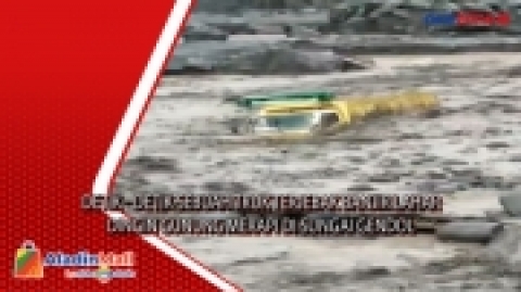 Detik Detik Sebuah Truk Terjebak Banjir Lahar Dingin Gunung Merapi Di