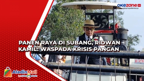 Panen Raya Di Subang Ridwan Kamil Waspada Krisis Pangan Okezone Video