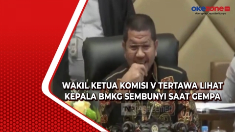 Wakil Ketua Komisi V Tertawa Lihat Kepala BMKG Sembunyi Saat Gempa Ini