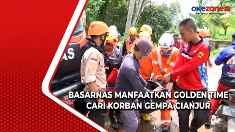 Cari Korban Gempa Cianjur Basarnas Manfaatkan Golden Time Apa Itu