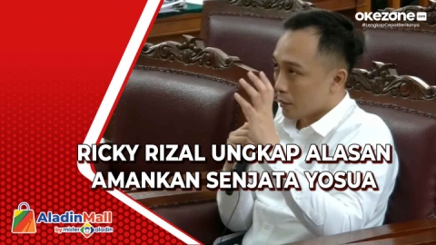 Ricky Rizal Ungkap Alasan Dirinya Amankan Senjata Yosua Okezone Video