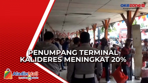 Mendekat Libur Nataru Penumpang Bus Antarkota Di Terminal Kalideres