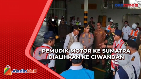 Atur Arus Mudik Pemotor Ke Sumatra Dilarang Lewat Pelabuhan Merak