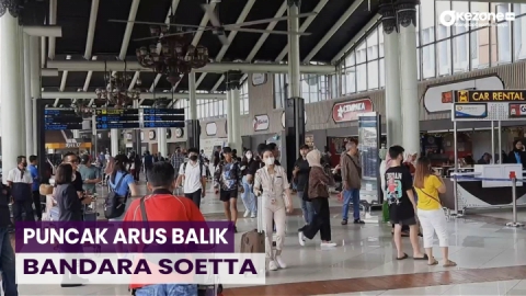 Gelombang Kedua Arus Balik Bandara Soetta Diprediksi Terjadi Hari Ini