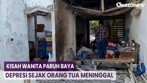 Kisah Wanita Paruh Baya Di Koja Hidup Sebatang Kara Di Rumah Yang