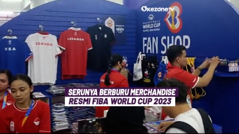 Hadirkan Berbagai Merchandise Resmi Fiba World Cup Fan Shop Di