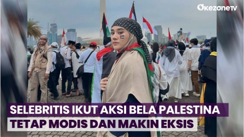 Aksi Bela Palestina Begini Penampilan Selebritis Yang Tetap Eksis Dan