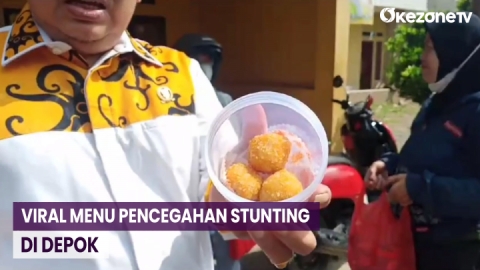 Viral Menu Pencegahan Stunting Hanya Nasi Dan Tahu Kadinkes Kota Depok