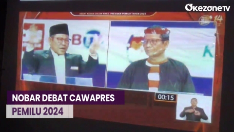 Kampung Guji Jakbar Gelar Nobar Debat Cawapres 2024 Unggulkan Mahfud