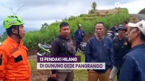 Pendaki Hilang Di Gunung Gede Pangrango Diduga Lewat Jalur Ilegal