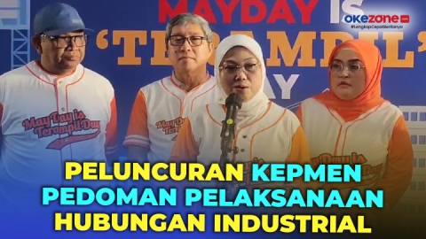 Kemnaker Luncurkan Kepmen Pedoman Pelaksanaan Hubungan Industrial