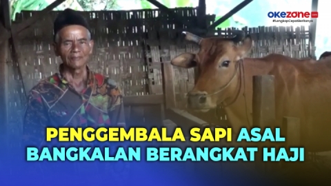 Kisah Muhtaram Penggembala Sapi Asal Bangkalan Berusia 90 Tahun