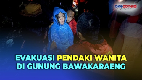 Dramatis Tim SAR Evakuasi Pendaki Wanita Cedera Di Pos 9 Gunung