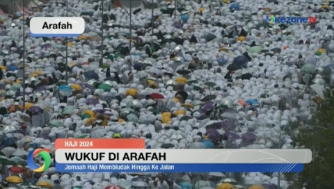 Okezone Updates Momen Jutaan Jemaah Haji Jalani Wukuf Di Arafah Hingga