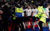 Cetak Dua Gol di Masa Injury Time, Steven Bergwijn Pahlawan Kemenangan Tottenham Atas Leicester City