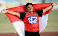 Tolak Peluru Putri Indonesia Raih Medali Emas SEA Games 2021