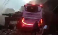 Bus Pariwisata Kecelakaan di Ciamis, Dikabarkan Banyak Korban Meninggal