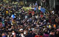 Festival Rujak Uleg di Kota Surabaya Membeludak Dipadati Warga