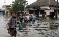 Penampakan Kawasan Semarang Utara Dikepung Banjir Rob