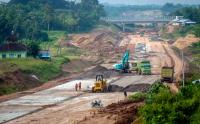 Progres Pembangunan Jalan Tol Serang-Panimbang Seksi II di Lebak Banten