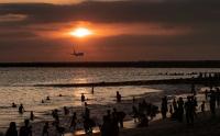 Menikmati Senja di Pantai Kelan Bali