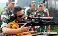 Kadislitbangad Uji Langsung Munisi Kaliber 7,62 MM Pada Senjata Sniper Untuk Jadi Standar Tempur