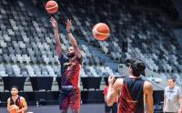 Timnas Basket Indonesia Gelar Latihan untuk Hadapi Arab Saudi