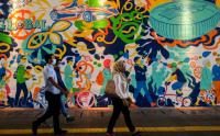 Mural Jakarta Kota Global Warnai Terowongan Kendal