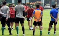 Timnas U-19 Latihan Jelang Laga Melawan Filipina di Piala AFF 2022