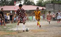 Sepak Bola Daster Semarak Kemerdekaan di Makassar 