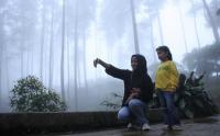Objek Wisata Pango-Pango Tana Toraja Ramai saat Akhir Pekan