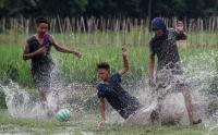 Sepak Bola Daster di Sleman Yogyakarta