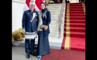 Mendag Zulhas Kenakan Pakaian Adat Lampung saat Menghadiri HUT RI ke-77 di Istana Negara