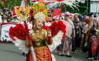 Warga Aceh Ramaikan Karnaval Kemerdekaan HUT RI ke-77