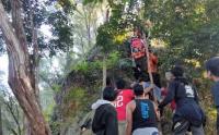 Pendaki Jatuh ke Jurang Gunung Popalia Sedalam 85 Meter