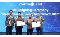 Signing MoU Ceremony Intel dan MNC Group Infokom