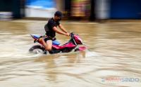 Aktivitas Warga Palembang Terganggu Imbas Banjir