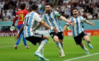Aksi Ciamik Lionel Messi Bawa Argentina Menangi Laga Melawan Meksiko