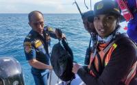 Pencarian Korban Helikopter Polri yang Jatuh di Belitung Timur
