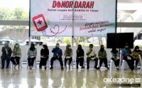Aksi Donor Darah Pegawai DPR RI di HUT Korpri ke-51