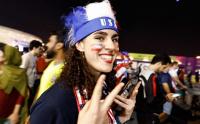 Senyum Manis Pendukung Timnas Amerika Serikat di Piala Dunia 2022