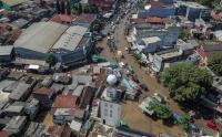 Dayeuhkolot Banjir Akibat Luapan Sungai Citarum
