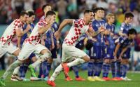 Selebrasi Pemain Kroasia Singkirkan Jepang dari Piala Dunia 2022