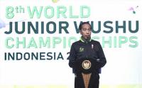 Diikuti Peserta dari 5 Benua, Presiden Jokowi Buka Kejuaraan Dunia Wushu Junior ke-8