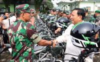 Prabowo Beri 20 Sepeda Motor untuk Dukung Tugas Babinsa Kodim 0608 Cianjur Bantu Korban Gempa