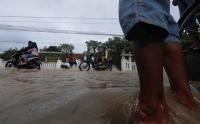 Banjir Luapan Sungai Dengkeng Klaten Rendam Rumah Warga dan Sekolah