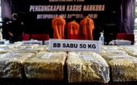 Bareskrim Polri Ungkap Jaringan Narkotika Sabu Asal Malaysia
