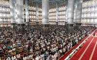Ribuan Jamaah Ikuti Shalat Jumat Pertama Ramadhan 1444 H di Masjid Istiqlal